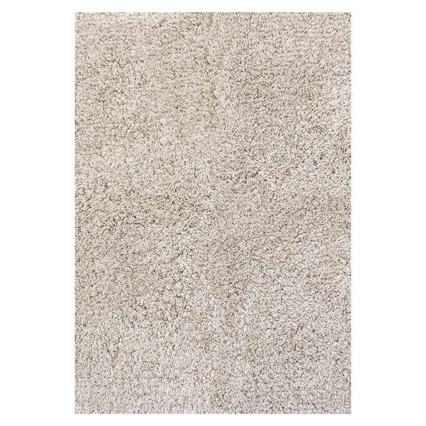 Layered Fallingwater rug 250x350 cm Francis pearl | Scandinavian Design | Fringe & Deep pile rugs | Beige