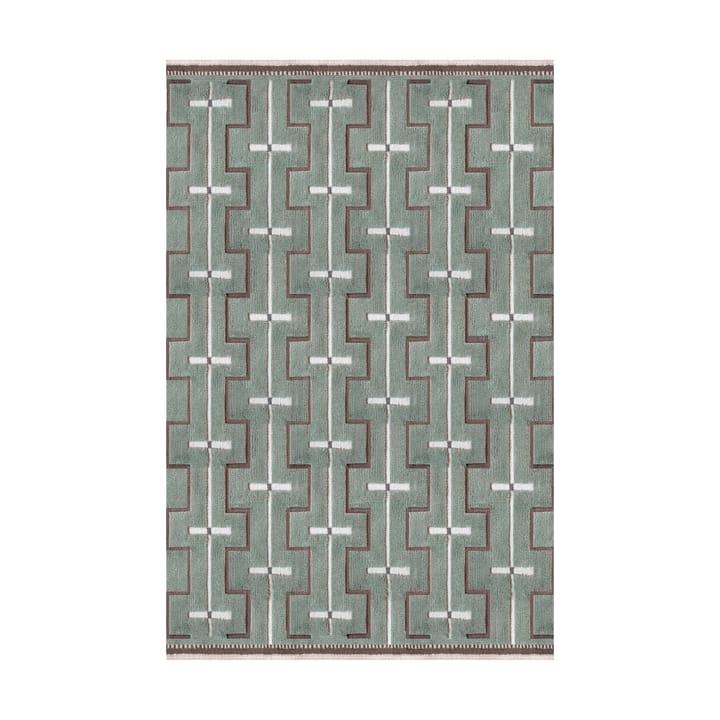 Johanna wool carpet - Sage, 200x300 cm - Layered