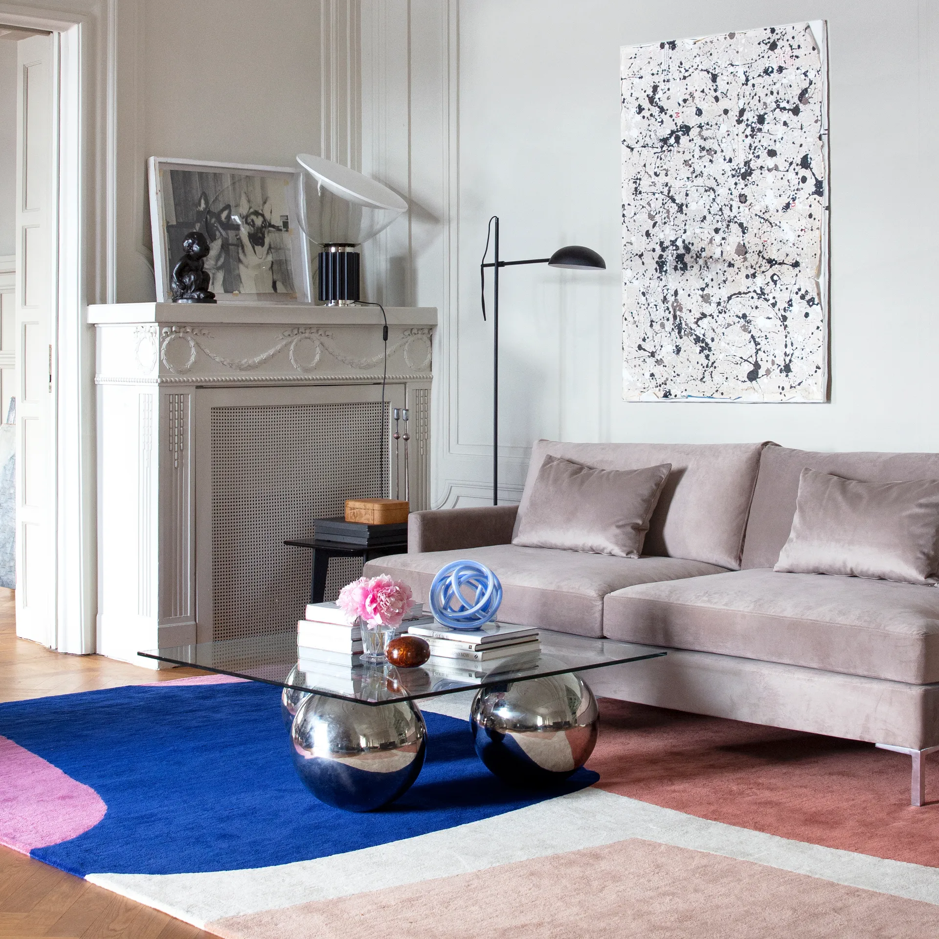 Lake wool rug, 180x270 cm Layered