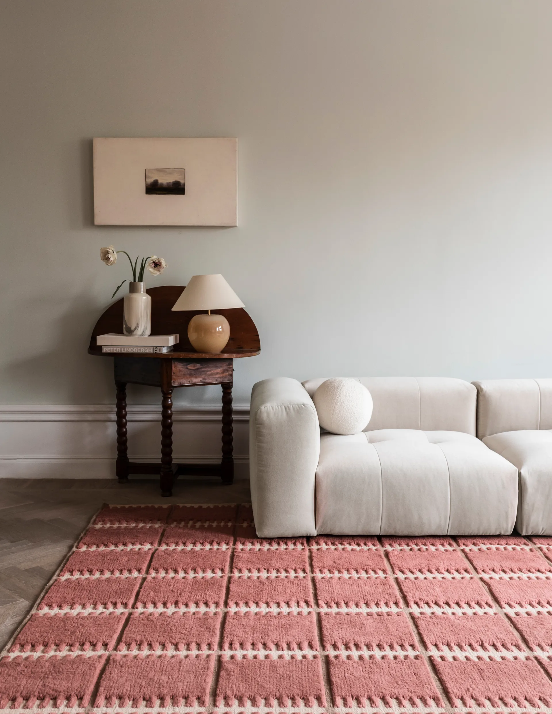 Lilly wool carpet, Claret red, 200x300 cm Layered