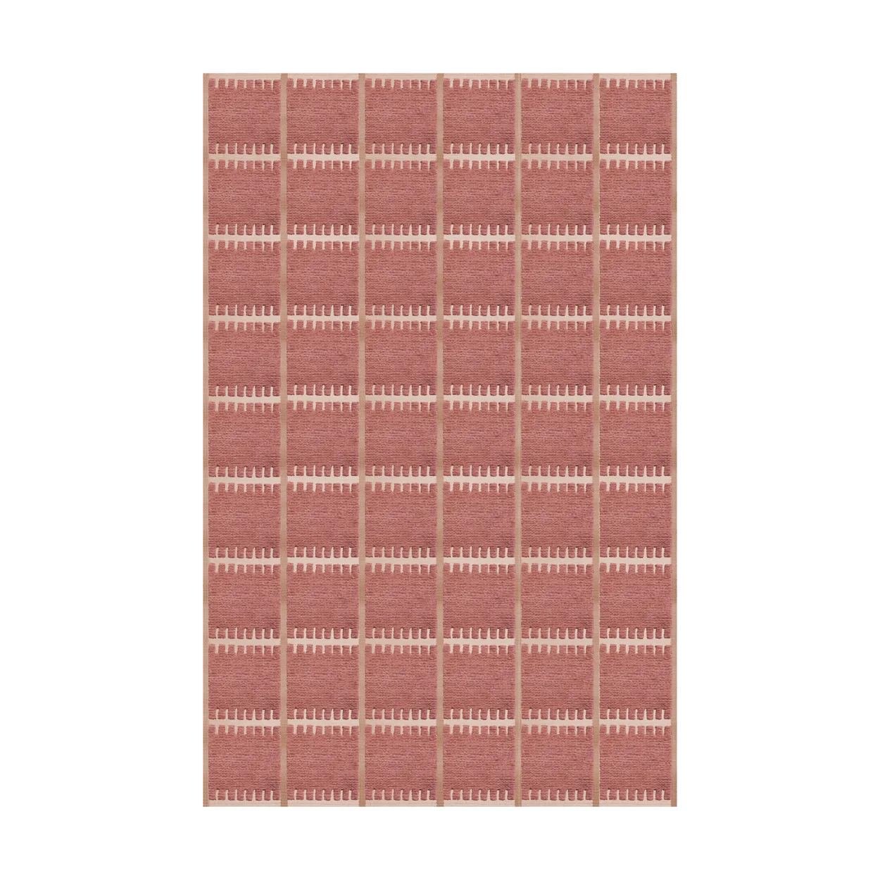 Layered Lilly wool carpet Claret red. 250x350 cm | Scandinavian Design | Wool rugs | Red
