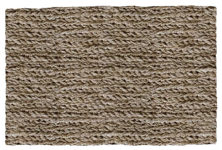 Lotta Agaton Chunky Hemp doormat, Natural. 60x90 cm Layered