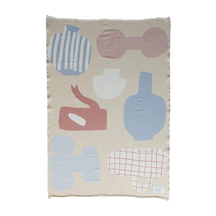 Picnic cotton throw 130x220 cm - Beige - Layered