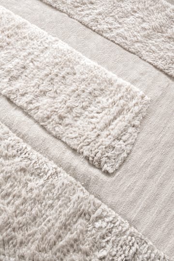 Punja Bricks wool carpet - Bone White. 160x230 cm - Layered