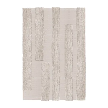 Punja Bricks wool carpet - Sand Melange. 160x230 cm - Layered