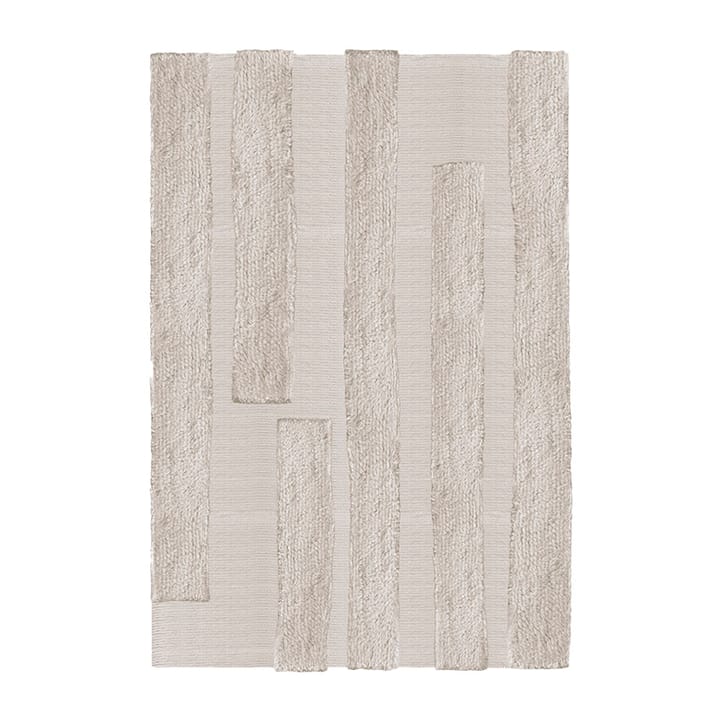 Punja Bricks wool carpet - Sand Melange. 180x270 cm - Layered