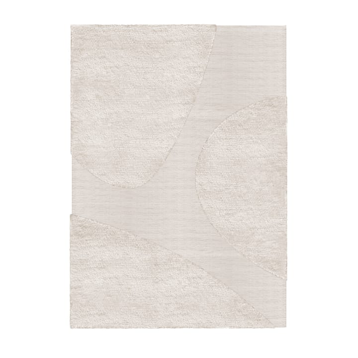 Punja plasma wool carpet 160x230 cm - Off White - Layered
