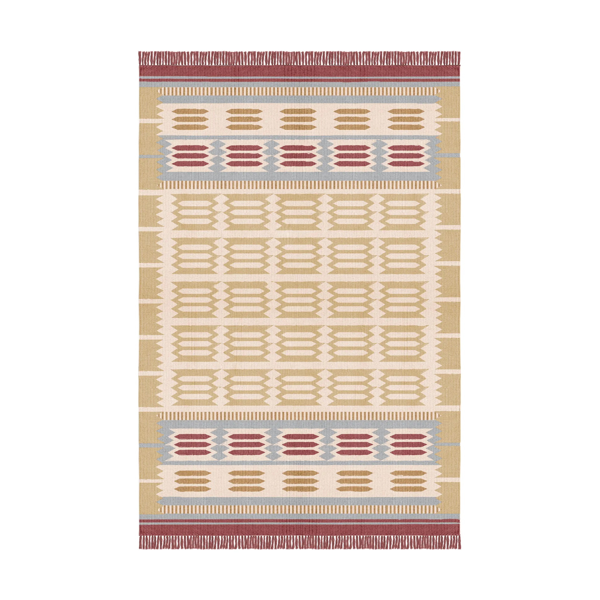 Röllakan Hilma wool carpet, Meadow, 200x300 cm Layered