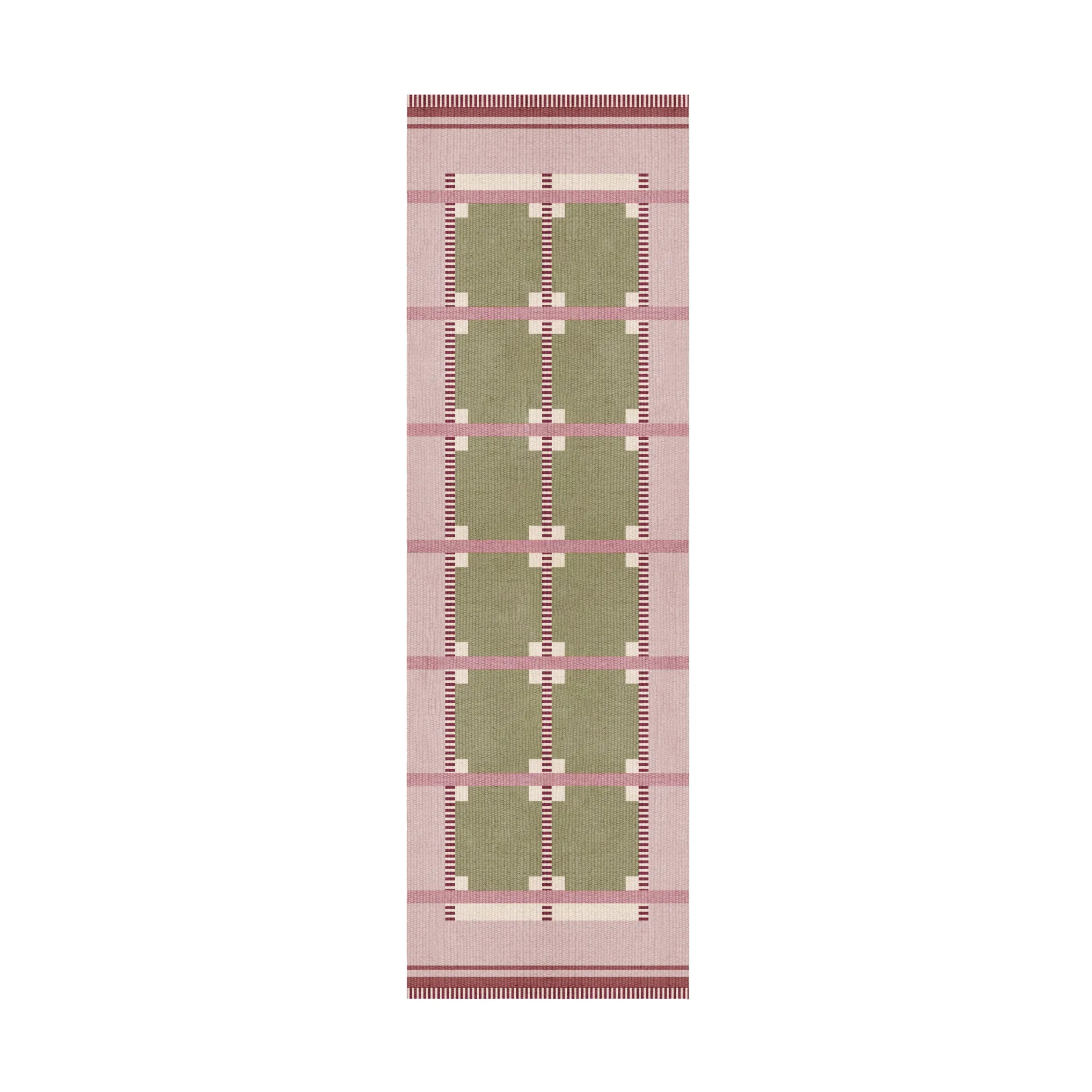 Röllakan Ruth hallway carpet, Spring grass, 75x240 cm Layered