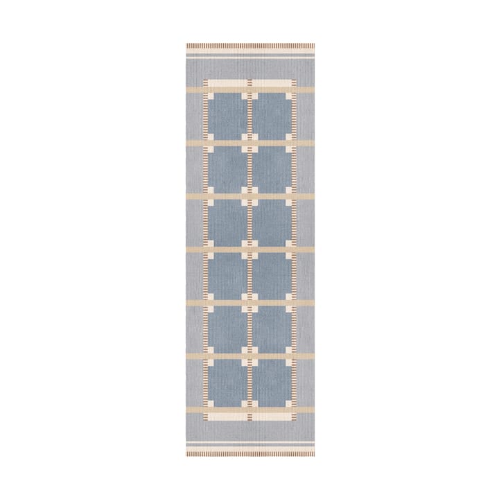 Röllakan Ruth hallway carpet - Summer sky, 75x240 cm - Layered
