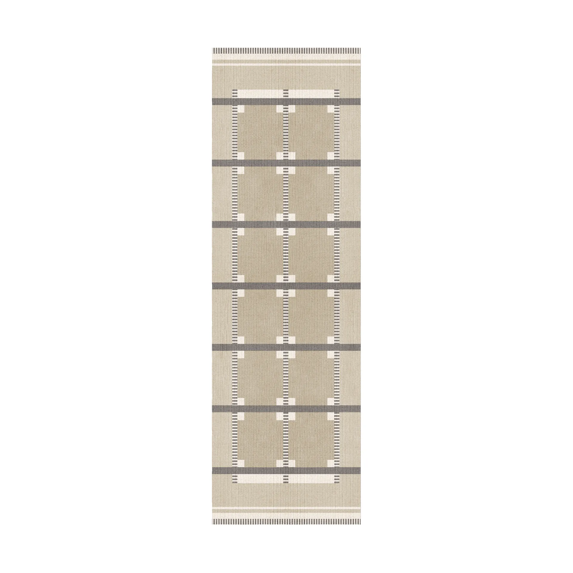 Röllakan Ruth runner, Almond, 80x300 cm Layered