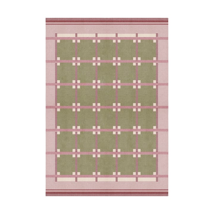 Röllakan Ruth wool carpet - Spring grass, 250x350 cm - Layered