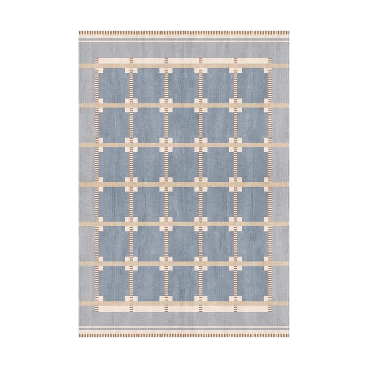 Röllakan Ruth wool carpet - Summer sky, 200x300 cm - Layered