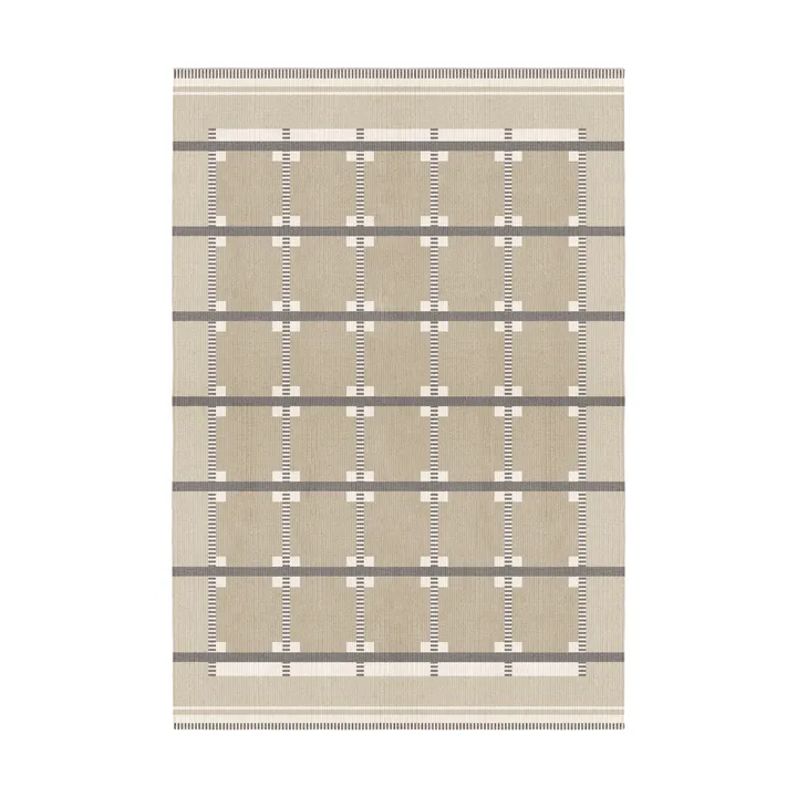 Röllakan Ruth wool rug - Almond, 250x350 cm - Layered