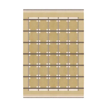 Röllakan Ruth wool rug - Harvest yellow, 200x300 cm - Layered