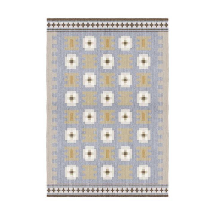 Röllakan Selma wool rug - Dove, 300x400 cm - Layered