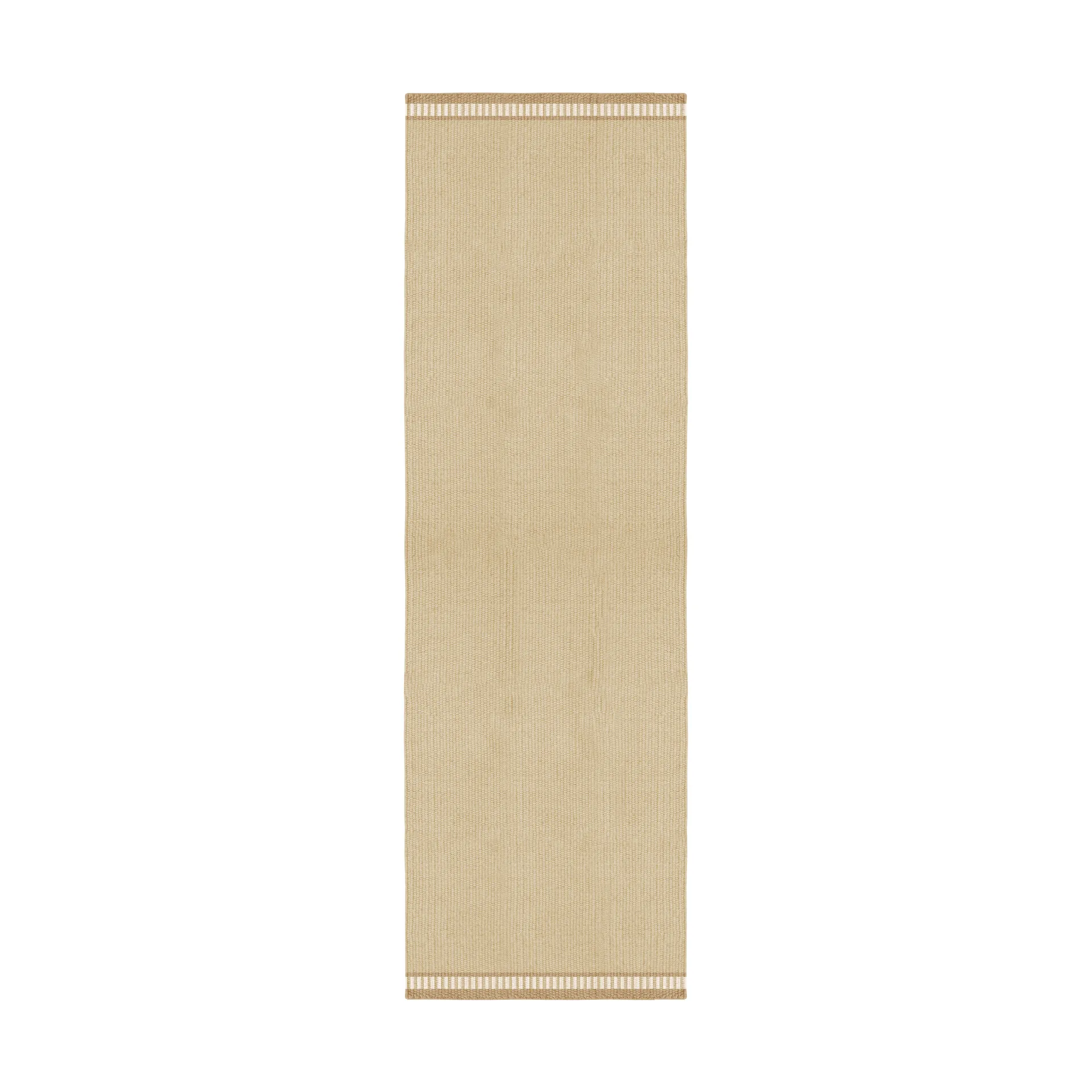 Röllakan Solid wool rug, Mariegold, 75x240 cm Layered