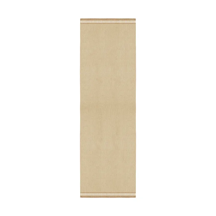 Röllakan Solid wool rug - Mariegold, 75x240 cm - Layered