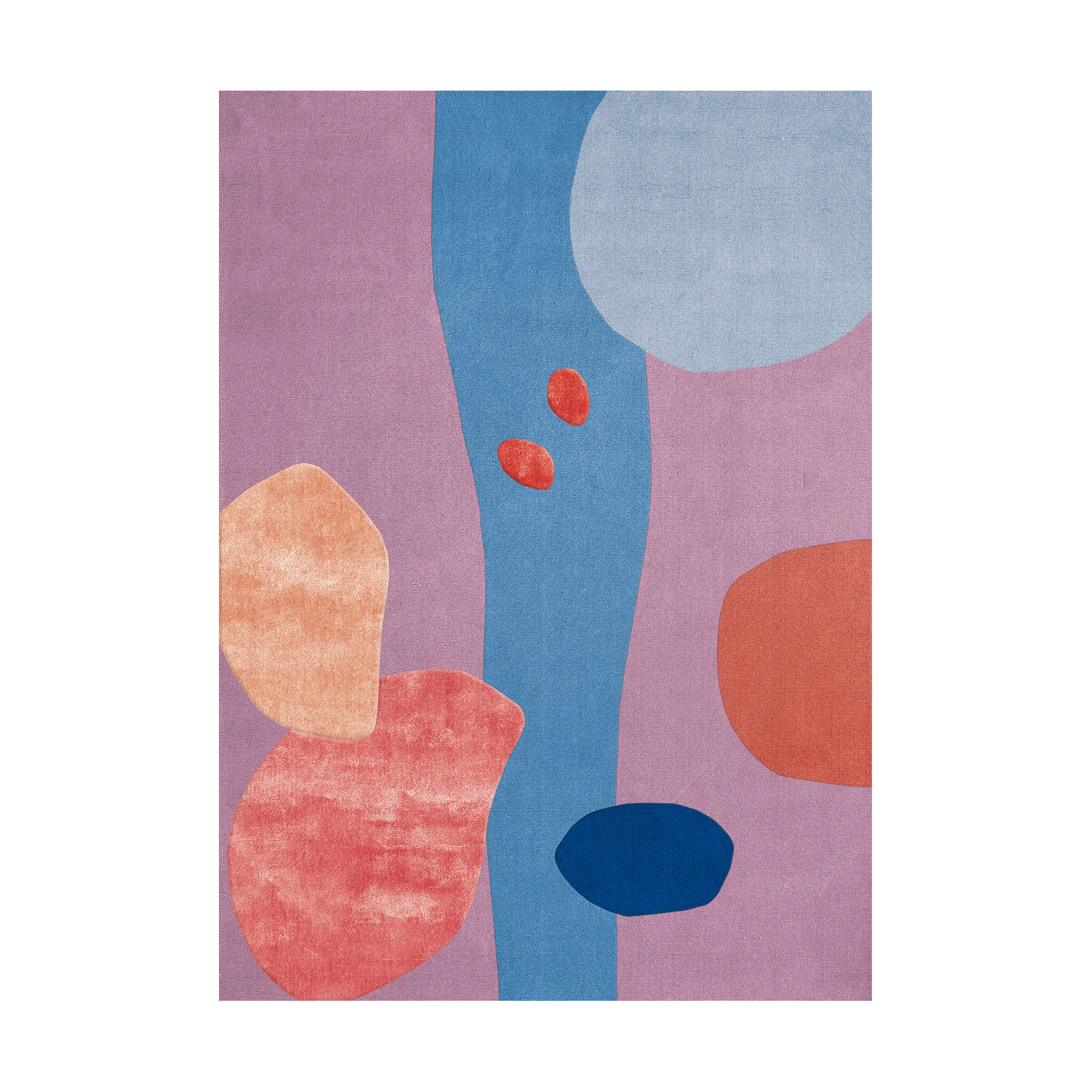 Secret Garden wool carpet, 300x400 cm Layered