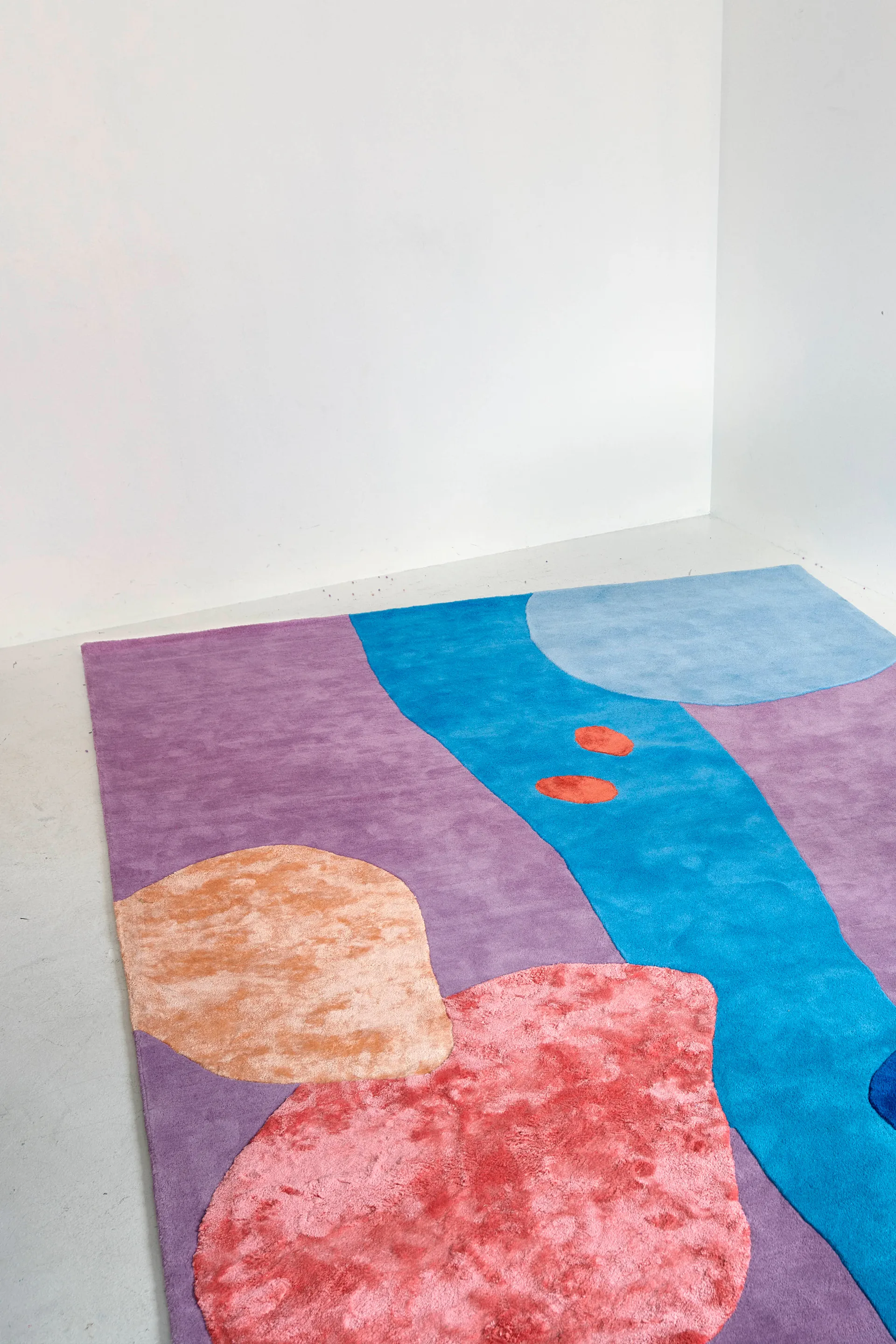 Secret Garden wool carpet, 300x400 cm Layered