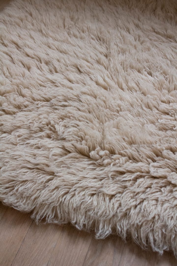 Shaggy rug 160x230 cm - Oatmeal - Layered
