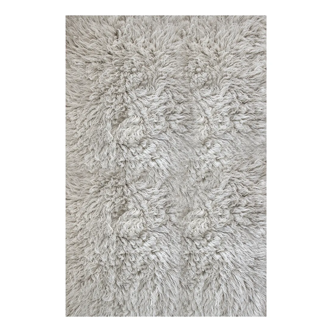 Layered Shaggy rug 180x270 cm Mocha mix | Scandinavian Design | Wool rugs | Brown