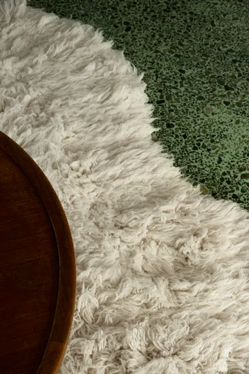 Shaggy rug 180x270 cm - Off White - Layered