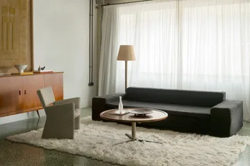 Shaggy rug 180x270 cm - Off White - Layered