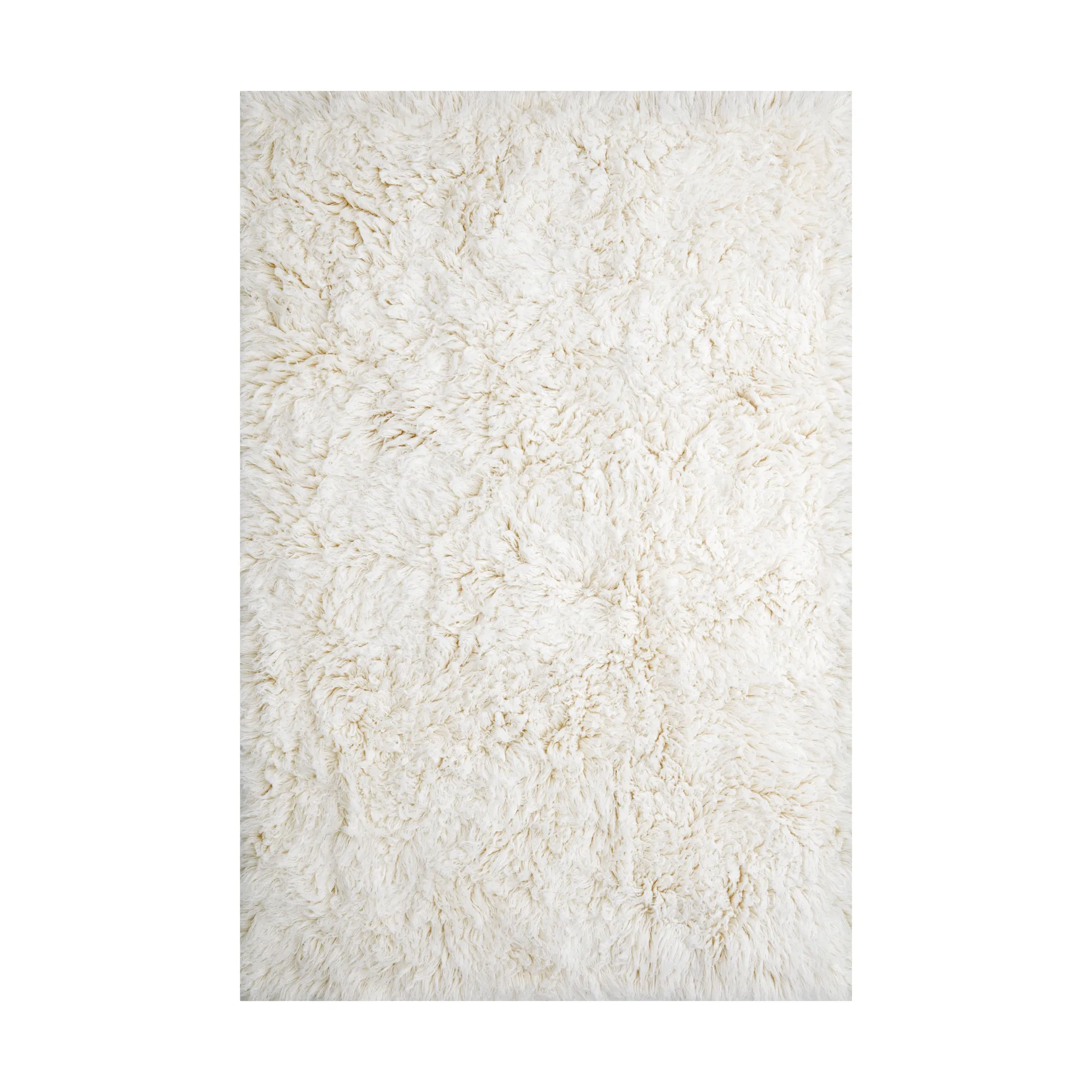 Shaggy rug 200x300 cm, Bone White Layered