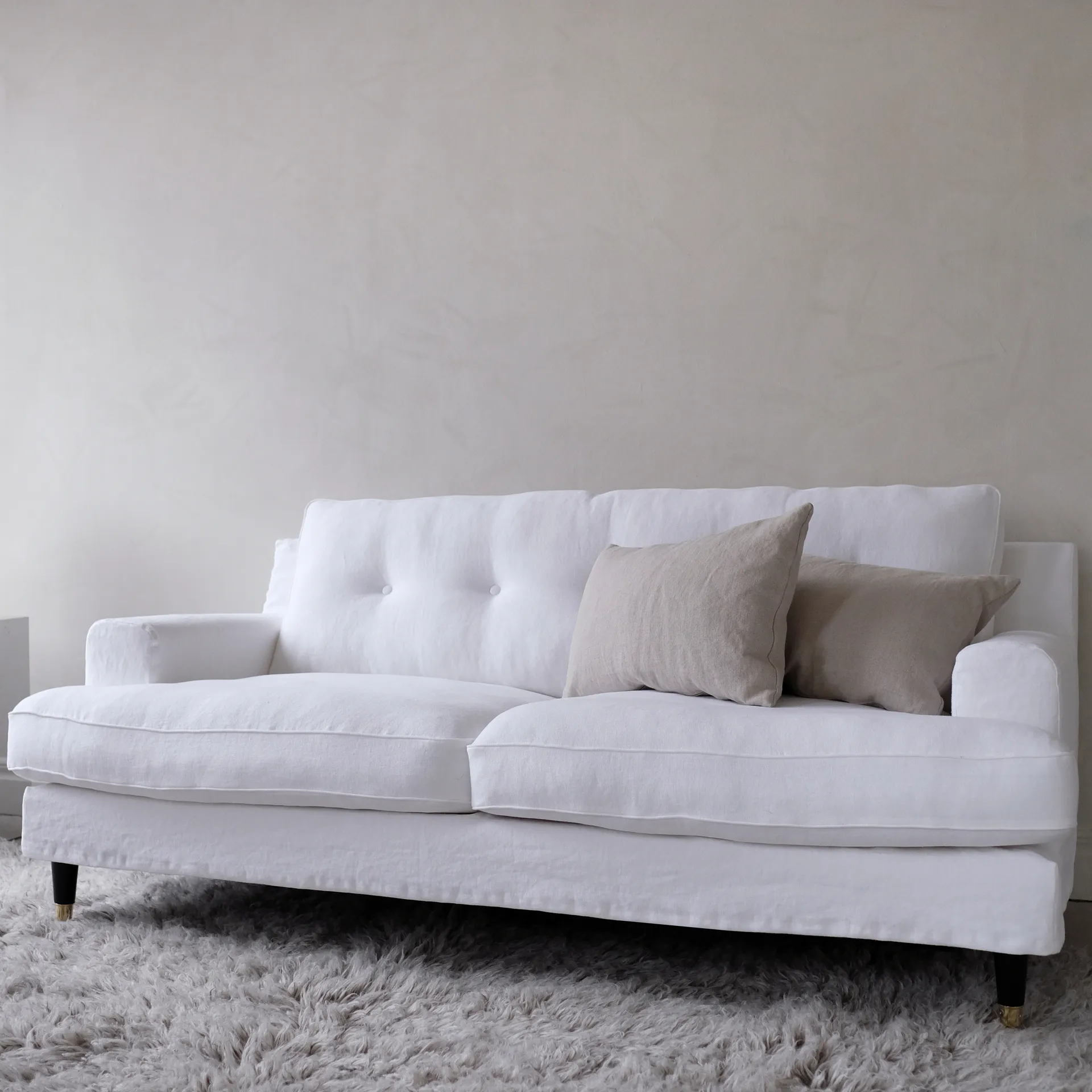 Shaggy rug 250x350 cm, Mocha mix Layered