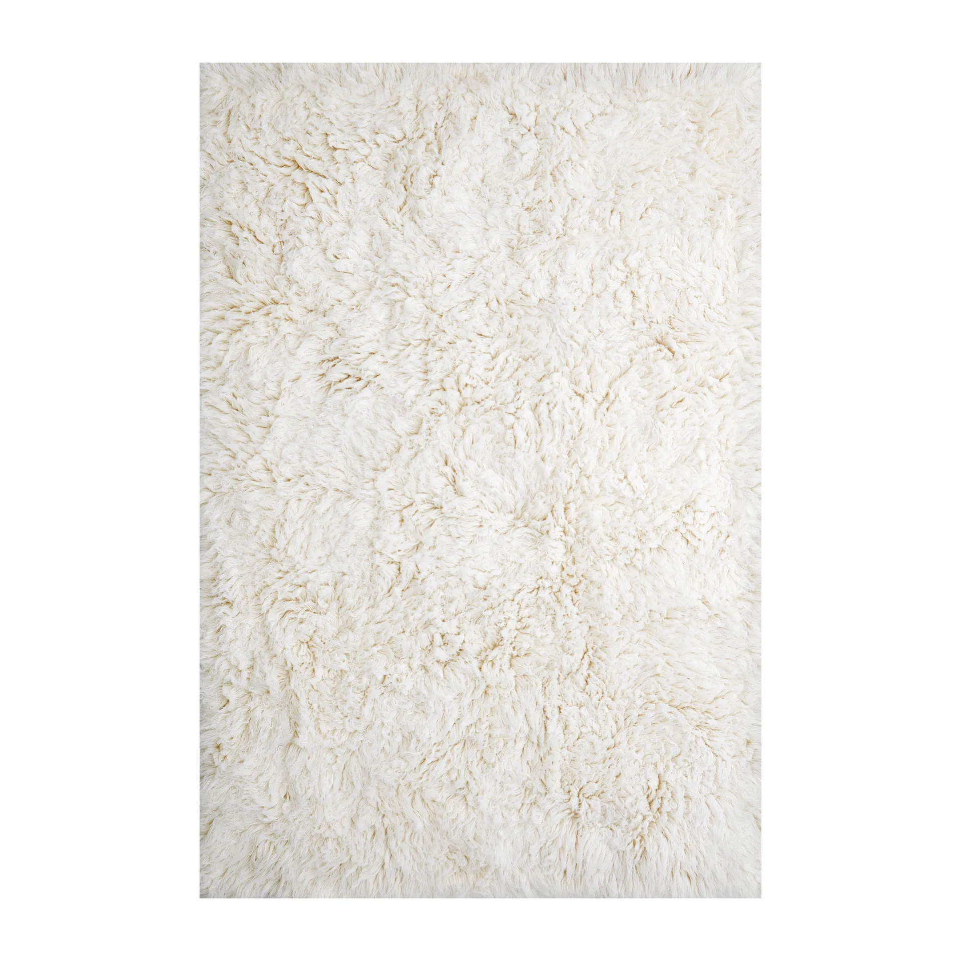 Shaggy rug 300x400 cm, Bone White Layered