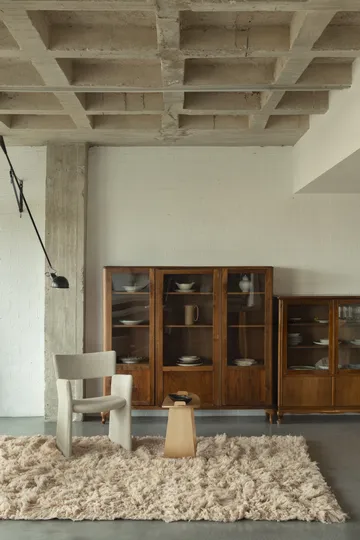 Shaggy rug 300x400 cm - Oatmeal - Layered