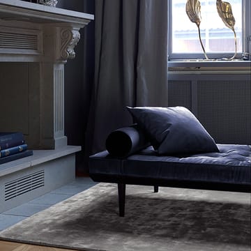Solid viscose rug , 180x270 cm - True greige (grey) - Layered