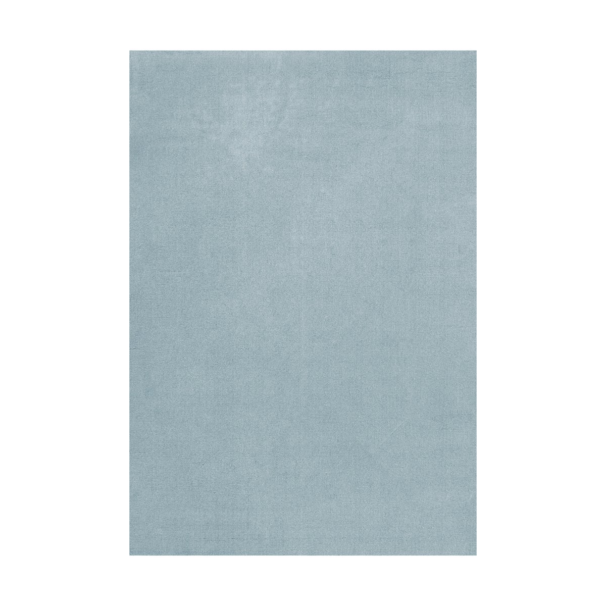 Layered Solid Wool wool rug Blue clair, 300x400 cm | Scandinavian Design | Fringe & Deep pile rugs | Blue