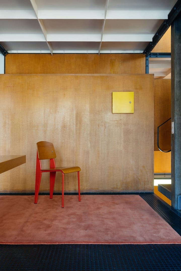 Solid Wool wool rug, Red ochre, 300x400 cm Layered