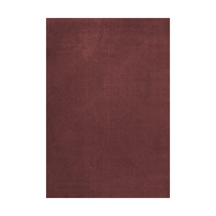 Solid Wool wool rug - Ruby red, 180x270 cm - Layered