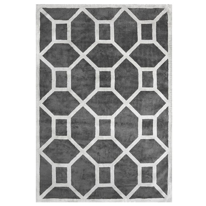 Viskos entrance rug , 200x320 cm - elephant gray (grey) - Layered