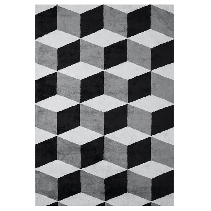 Viskos illusion rug , 200x320 cm - elephant gray (grey) - Layered
