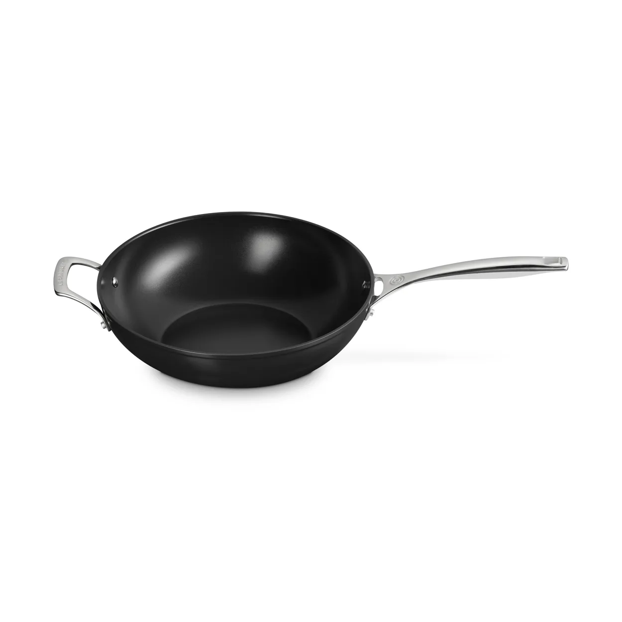 Le Creuset Ceramic wok pan 30 cm | Scandinavian Design | Woks | Black