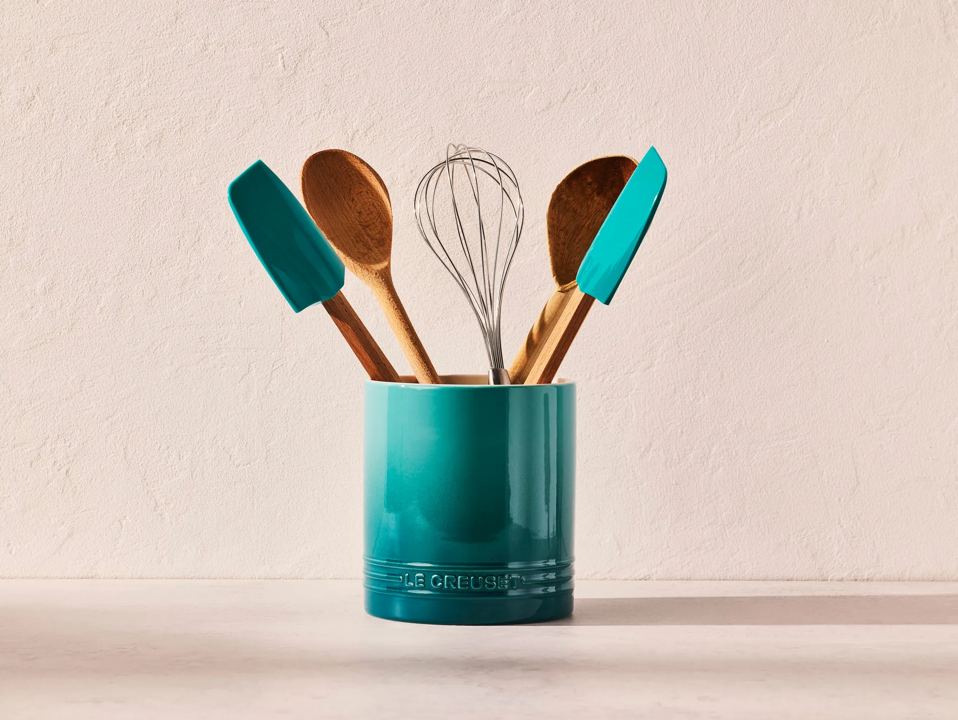 Craft spatula spoon large, Bleu Riviera Le Creuset