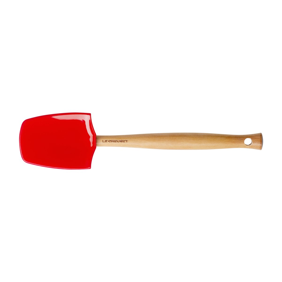 Le Creuset Craft spatula spoon large Cerise | Scandinavian Design | Spoons, scoops & ladles | Red