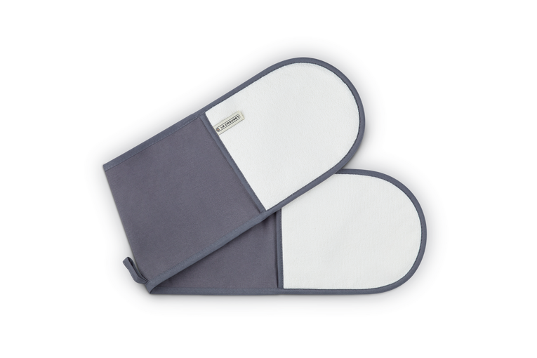Le Creuset Double grill glove Gray | Scandinavian Design | Oven mitts, gloves & pot holders | Grey