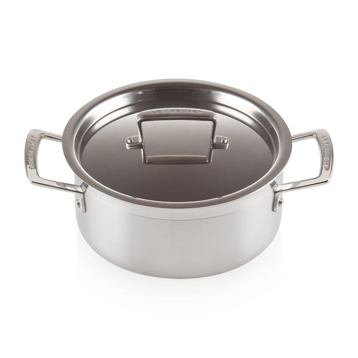 Le Creuset 3-Ply low casserole with lid - 3 l - Le Creuset