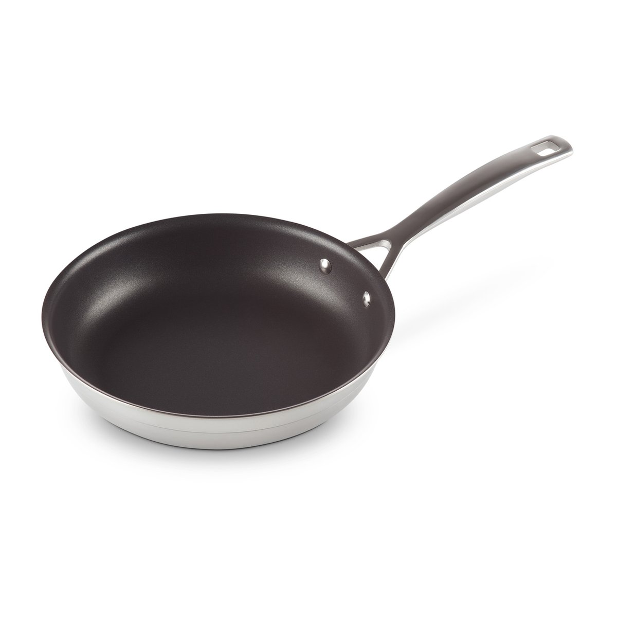 Le Creuset 3-Ply non-stick frying pan o24 cm | Scandinavian Design | Frying pans & skillets | Silver-coloured