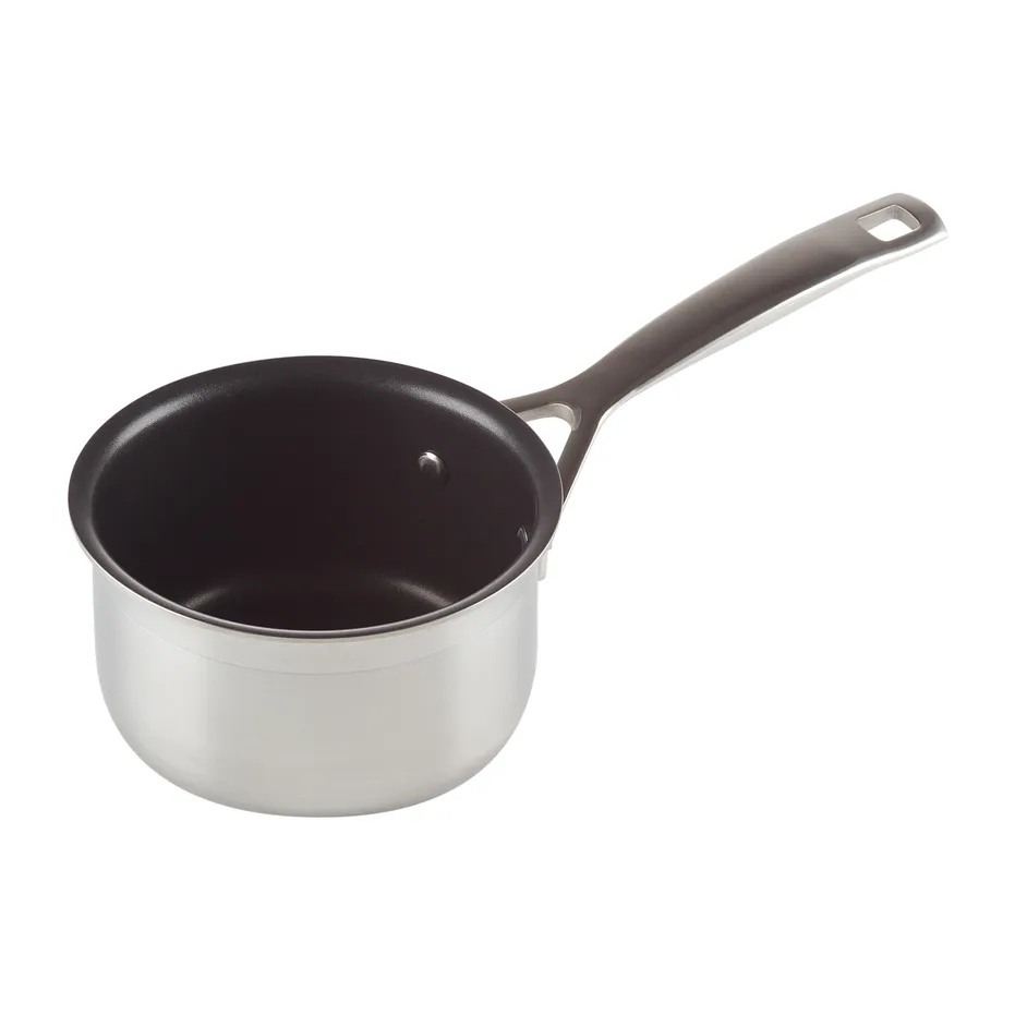 Le Creuset 3-Ply non-stick saucepan 1.3 l | Scandinavian Design | Saucepans | Silver-coloured