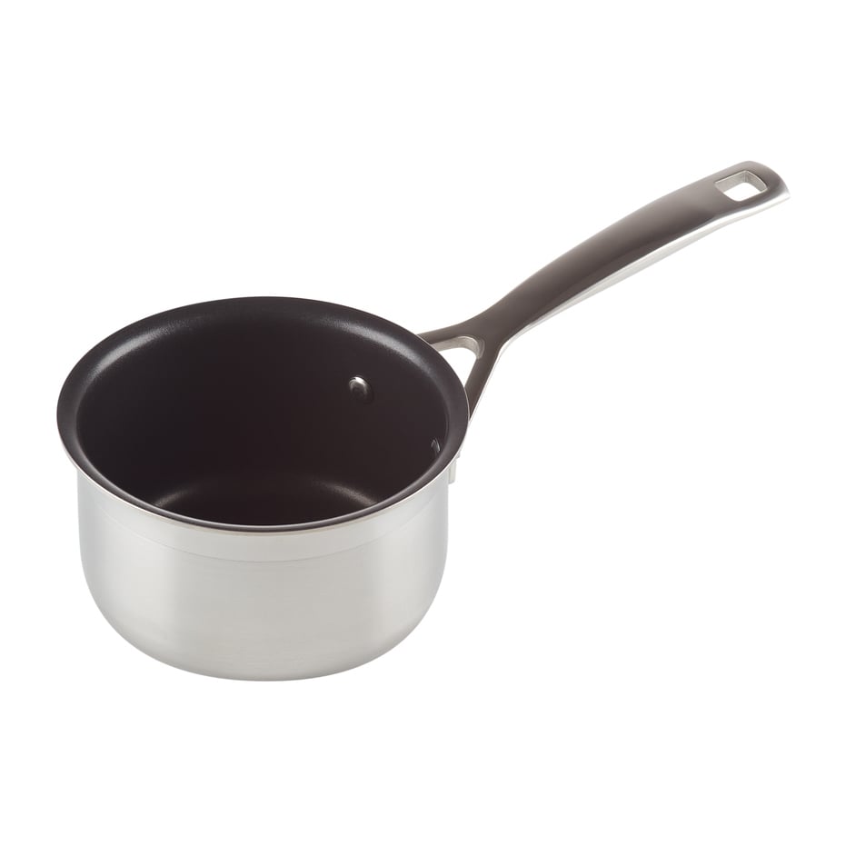 Le Creuset 3-Ply non-stick saucepan 1.3 l | Scandinavian Design | Saucepans | Silver-coloured