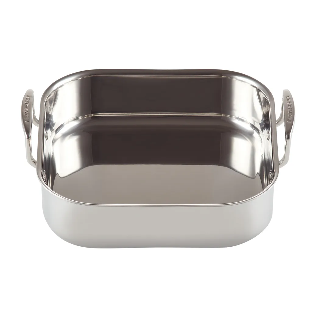 Le Creuset 3-Ply oven dish 26x26 cm | Scandinavian Design | Oven dishes | Silver-coloured