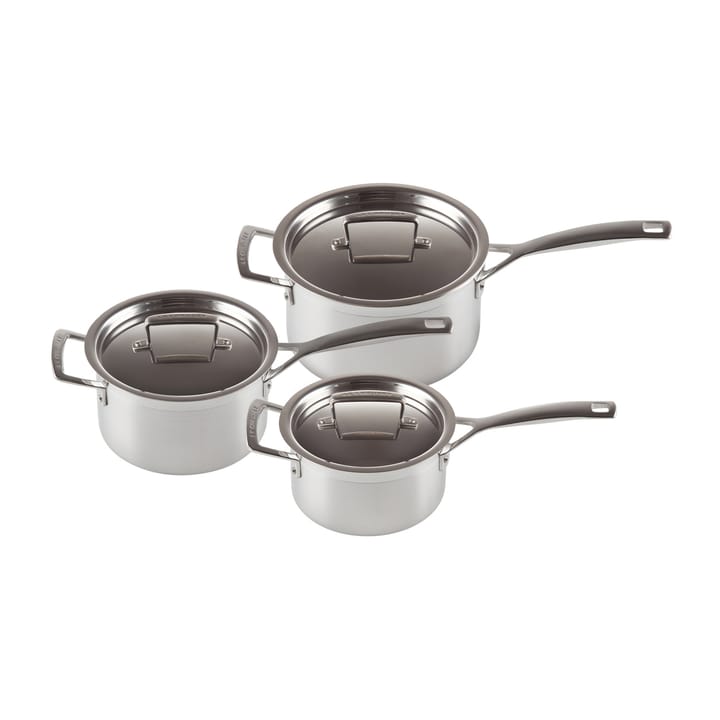 Le Creuset 3-Ply pot set - 3 pieces - Le Creuset