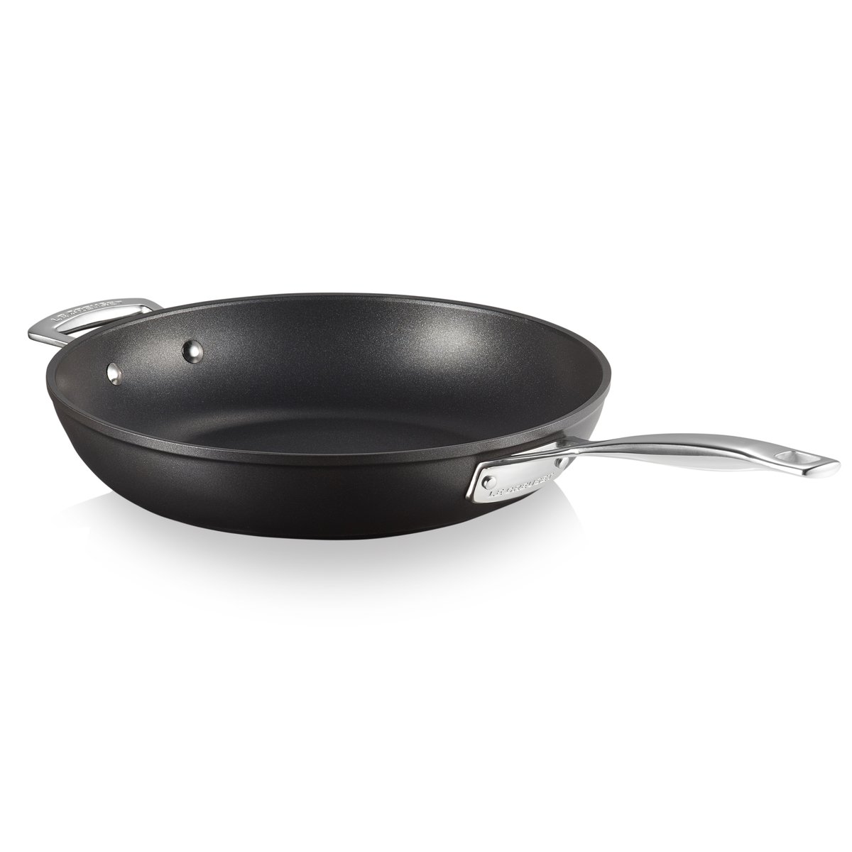 Le Creuset aluminum frying pan 6.5x30 cm | Scandinavian Design | Frying pans & skillets | Black