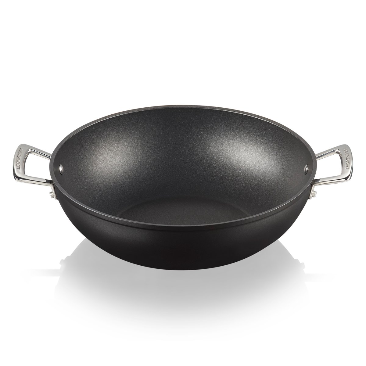 Le Creuset aluminum wok 32 cm | Scandinavian Design | Woks | Black